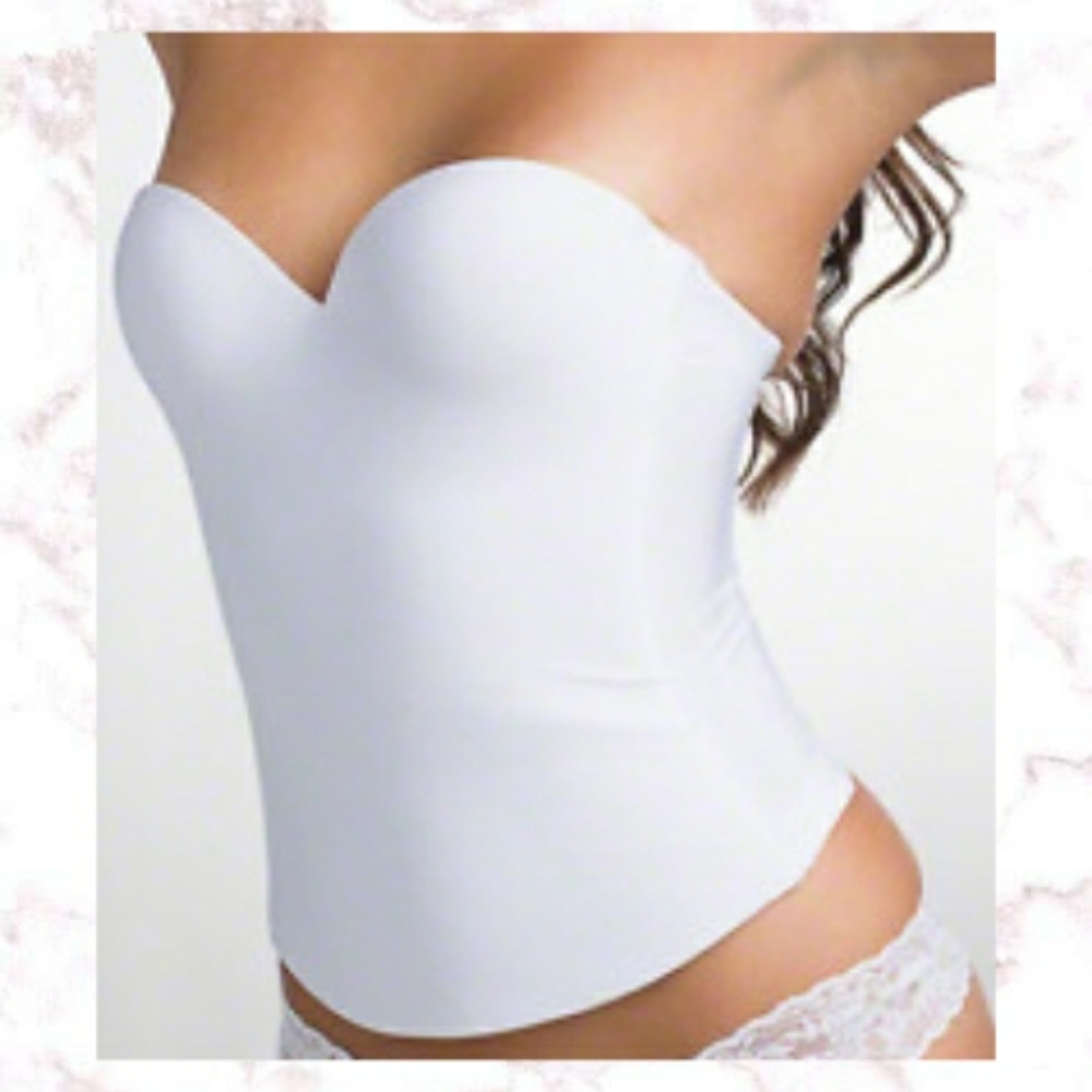 David's Bridal Push Up Longline Bra 34A